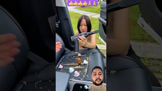 New vacuum cleaner for car 🚘 cleaning  ASMR smart gadgets gadgets gadget shorts vacuum [upl. by Anastice]