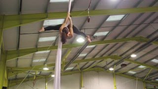 30 minutes Aerial Silks workout [upl. by Andriana]