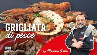 🌊🔥 GRIGLIATA di PESCE al BARBECUE a regola darte 🔥🌊 [upl. by Beka]