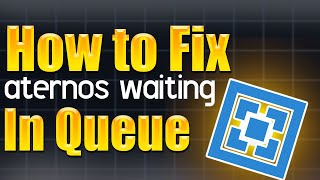 How to fix aternos waiting in queue  Step by Step Guide [upl. by Yentyrb]