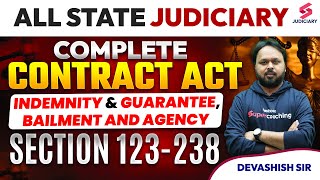 Complete Indian Contract Act 1872 I Indian Contract Act for all Judiciary Exams  Devashish Sir [upl. by Aimee]