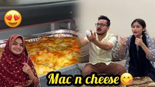 First baking video♥️mac n cheese recipe for late night craving😋cookingfoodbaking [upl. by Ttnerb998]