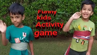 Fun challenge Activity game for kids Outdoor games like vlad and nikki [upl. by Edas]