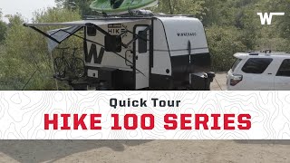 Tour the Winnebago HIKE 100  MidSized SUV Travel Trailer [upl. by Ardnoik]