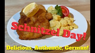 German Schnitzel 101 The secret of German Schnitzel 🍽️ [upl. by Clemente617]