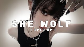 shakira  she wolf  sped up [upl. by Angus]