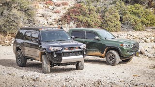 OFFROADING IN A STOCK TACOMA  BURNS CANYON RD 2N02 [upl. by Etam]