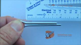 How to Measure a Cotter Pin [upl. by Cantlon389]