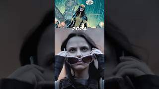 Dafne Keen then and Now XMEN X23 marvel trending [upl. by Meill]