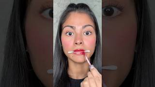 lipstick with a QTIP 😱  beauty tips youtubeshort beauty skincare [upl. by Anitsyrk30]