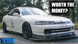 Modified Acura Integra Type R Review 9000RPM of JDM Glory [upl. by Bilicki]