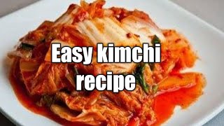 KIMCHI RECIPE BY FILIPINA SUPER EASY PANGNEGOSYO [upl. by Aidyl]