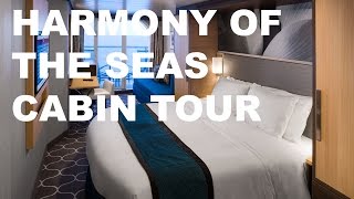 Harmony of the Seas Cruise Ship Cabin Tour Superior Oceanview with Balcony [upl. by Zach]