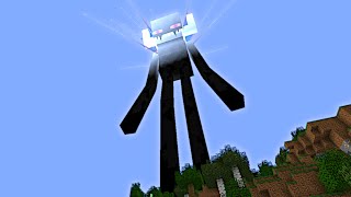 Breaking Minecraft With Boss Mods to Destroy The World [upl. by Neelear878]