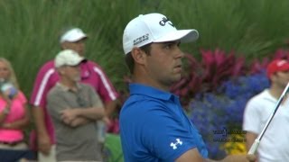 Gary Woodland makes birdie after great tee shot on No 17 at THE PLAYERS [upl. by Bazluke]