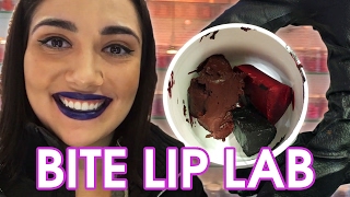 Creating A Custom Lipstick At The Bite Lip Lab [upl. by Stanford938]