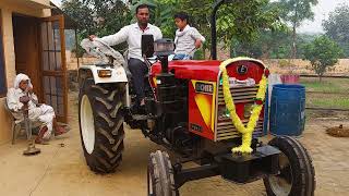 Eicher 241 Power Steering Super Plus 24HP Tractor Best Field Performance Full Review Eicher Tractor [upl. by Dnomso]