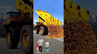 Dozer truck passing with future technology 😯 viralshorts shorts vfx shortsfeed shortsyoutube [upl. by Hairas]