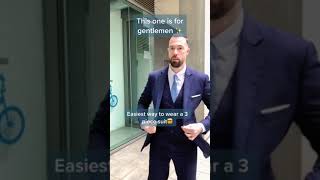 How to wear a 3 piece suit [upl. by Westland]