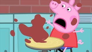 Peppa Pig Português Brasil  Poças De Lama  HD  Desenhos Animados [upl. by Annel]