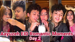 Aayuzeh Eid Romantic Moments Day 2 aayujanta alizehjamali aayuzeh2janta Eid Mubarakh [upl. by Rosy]