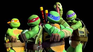 TMNT 2012 NIC Theme Song INSTRUMENTAL VERSION NoobGamerSL [upl. by Najram]