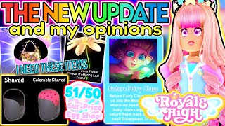 My THOUGHTS On The New ROYALE HIGH Egg Hunt UPDATE in ROBLOX  New Hair [upl. by Ticon]