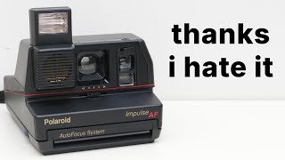 A Polaroid 600 but worse My thoughts on the Polaroid Impulse [upl. by Gnap]