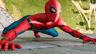 Rescuing MJs Friends at the Washington Monument  SpiderMan Homecoming [upl. by Jagir726]