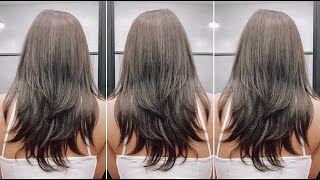 Beautiful amp Quick Long Layered Haircut Tutorial for Women How to cut Layers [upl. by Adnilemre20]