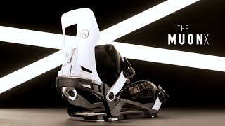 Nidecker MuonX Snowboard Binding 2024 [upl. by Acissey353]