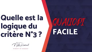 Qualiopi  comprendre le critère 3 du référentiel qualité de certification [upl. by Berger]