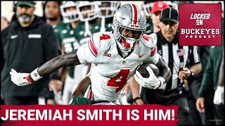 Jeremiah Smith SHINES in Ohio State Buckeyes Big Ten Opener  Ohio State Buckeyes Podcast [upl. by Etolas]