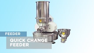 Coperion KTron Quick Change Feeder  Accurate and efficient feeding of a wide variety of materials [upl. by Branca]