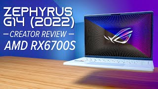 2022 Asus ROG Zephyrus G14  AMD Ryzen 9 6900HS  RX6700S [upl. by Evvy]