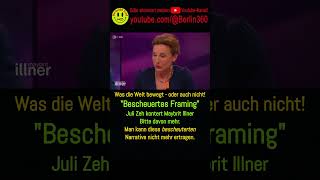 Bescheuertes Framing Juli Zeh Maybrit Illner Chrupalla Armin Laschet Krah Amann ZDF [upl. by Nysila131]