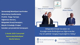 ProfDr Tolga Yarman  Enerji Savaşları Gölgesinde Büyük Ortadoğu Projesi ve Sığınmacı Sorunu [upl. by Dualc]