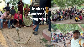 Snake awareness program  Friends of Snakes Society  ClimbOn Adventure Hyderabad [upl. by Shaddock720]