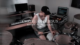 CityDrummer  J Cole  Kevins Heart FREESTYLE DRUM COVER [upl. by Llehcnom]