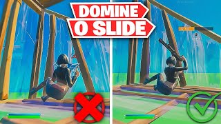 6 DICAS para DOMINAR a NOVA MECÂNICA de DESLIZAR   Fortnite [upl. by Nifled569]