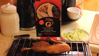 Gressingham Aromatic Half Crispy Duck  ASDA  Food Review [upl. by Halueb]