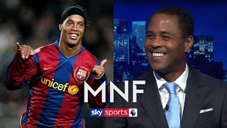 Patrick Kluivert picks INCREDIBLE alltime XI of the best players he has played with  MNF [upl. by Nylknarf]