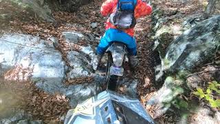 Pittsfield state forest and October mountain from Johns helmet cam [upl. by Pitzer791]