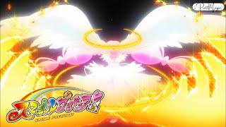 1080p Precure Miracle Rainbow Burst Smile Precure Final Attack [upl. by Daub]