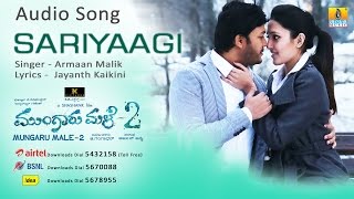 Mungaru Male 2  Sariyaagi Nenapide  Armaan Malik  Ganesh Neha Shetty  Arjun  Jhankar Music [upl. by Nmutua9]