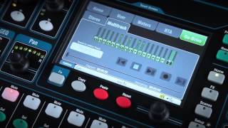 Allen amp Heath QU24 Studio amp Live Recording Digital Mixer Overview [upl. by Jonette]