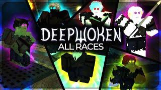 ALL RACE PASSIVES  STATS  Deepwoken [upl. by Davin829]