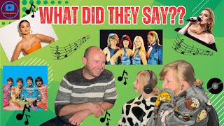 Family REACT to FUNNY Misheard Song Lyrics [upl. by Maidie17]