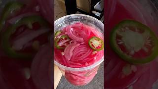 Simple pickled onions onion recipe food [upl. by Leunamme]