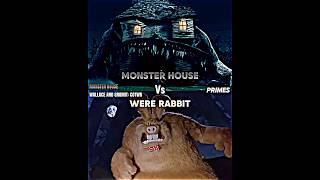 Monster House vs Were Rabbit monsterhouse wallaceandgromit vsbattle whoisstronger 1v1 vsedit [upl. by Uke484]